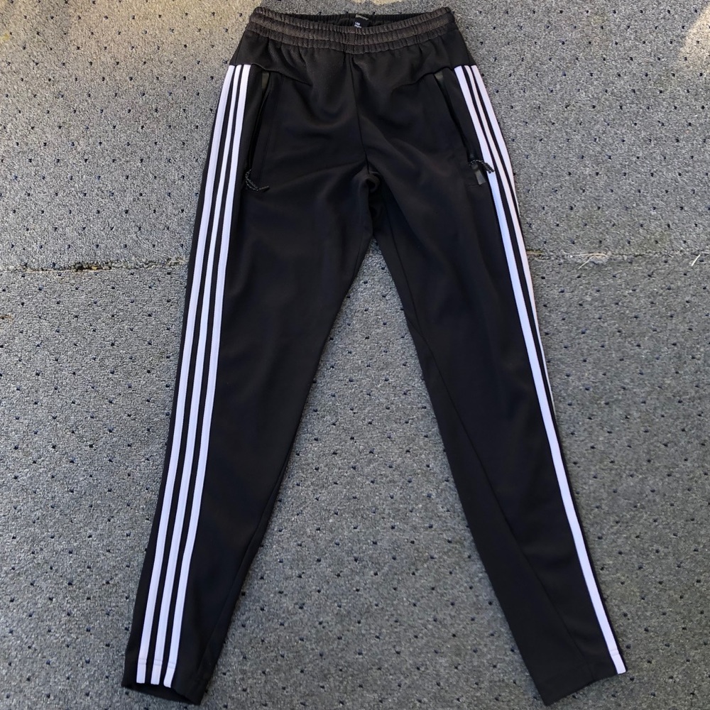 Adidas striped track pants